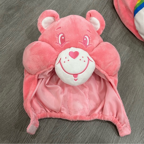 Care Bears Cheer Bear Pink Rainbow Plush 2-Piece Costume - Picture 4 of 6